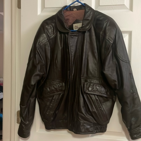Men Leather Jacket - Picture 1 of 16